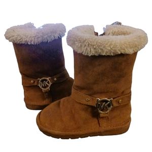 Michael Kors zip up boots.  Size 7 toddler